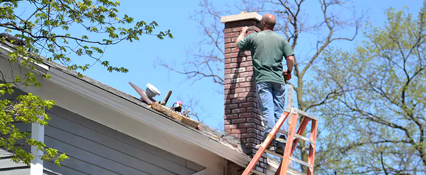 Vinyl and PVC Chimney Flashing Installation in Jefferson City, MO
