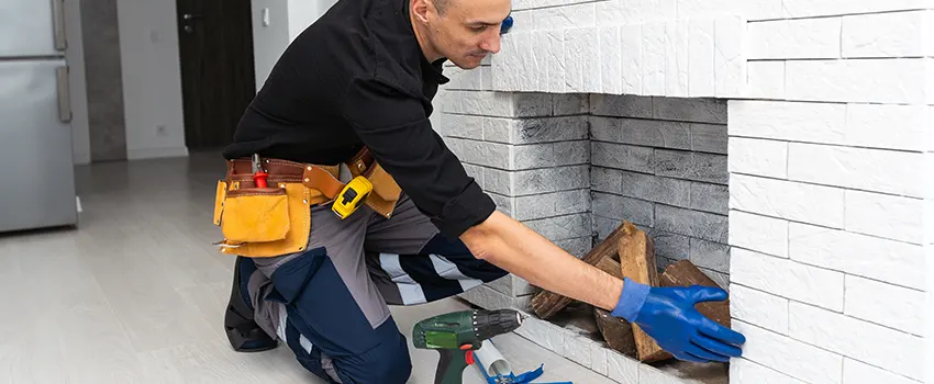 Fireplace Damaged Damper Frame Repair Services in Jefferson City, Missouri